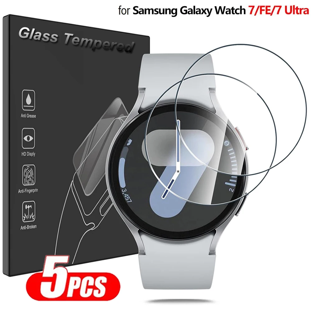 Accessories For Galaxy Watch 5 - Vidrio templado para Samsung Galaxy Watch