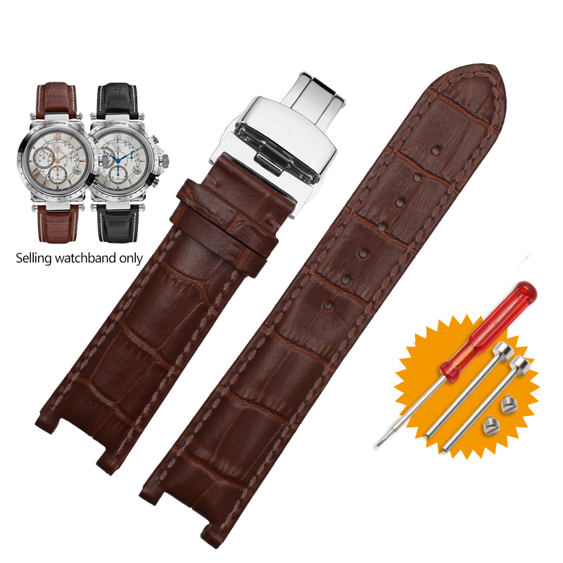 Smartwatch Guess - Correa de reloj de cuero genuino