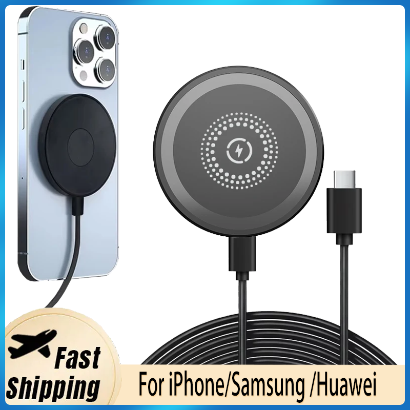 Wireless Charger Watch - Cargador Inalámbrico Magnético 3 en 1