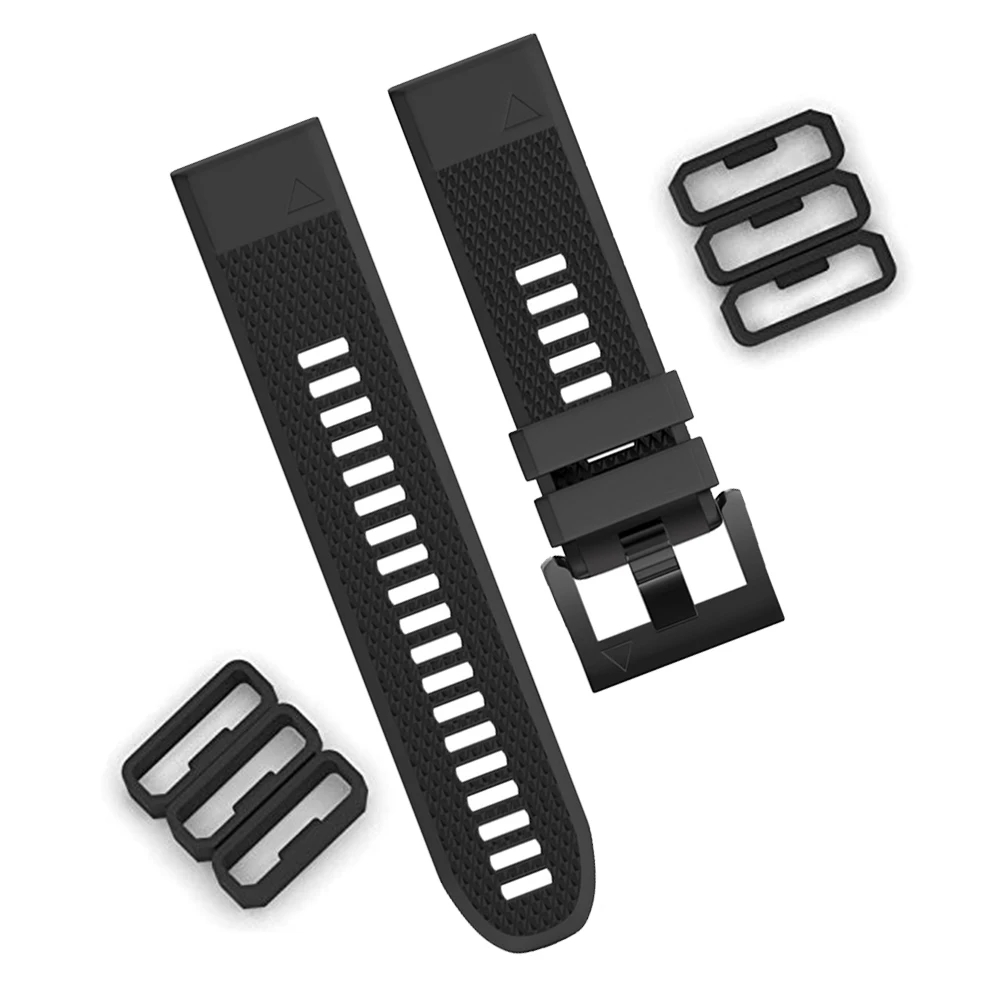 Silicone Band Replacement - Para Garmin Forerunner 945/935/955/965 Fenix 5/6/7