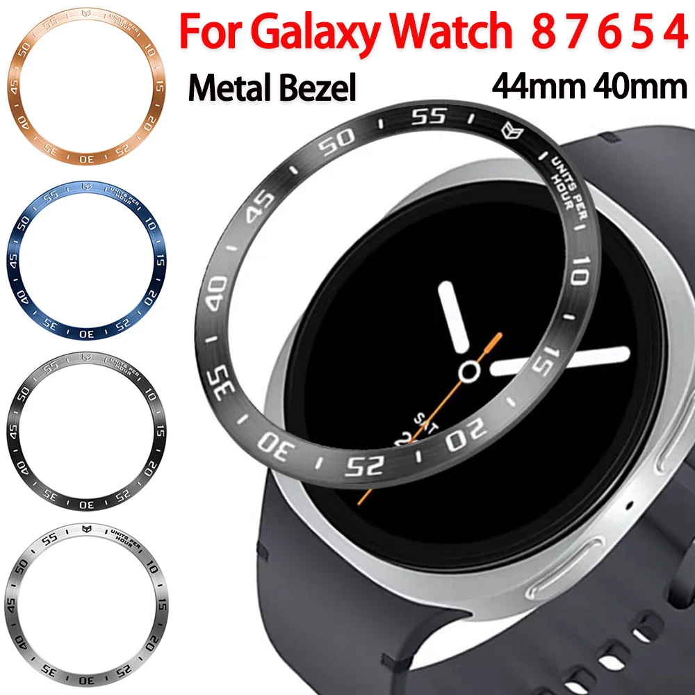 Accessories For Galaxy Watch 5 - Anillo de bisel de Metal para