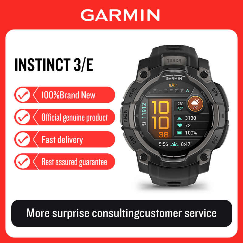 Smartwatch X18 - Reloj Deportivo Garmin Instinct3/E con Energía