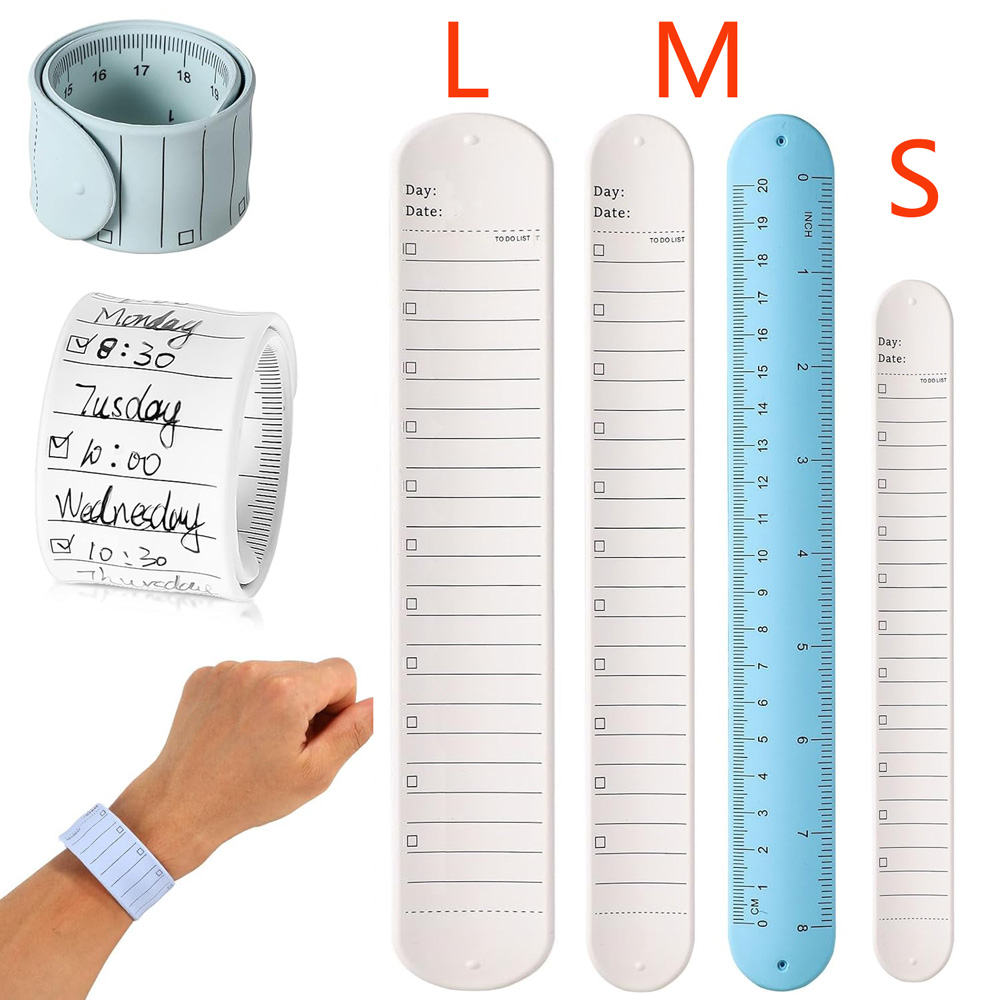 Silicone Band Replacement - Pulsera de silicona reutilizable para notas,