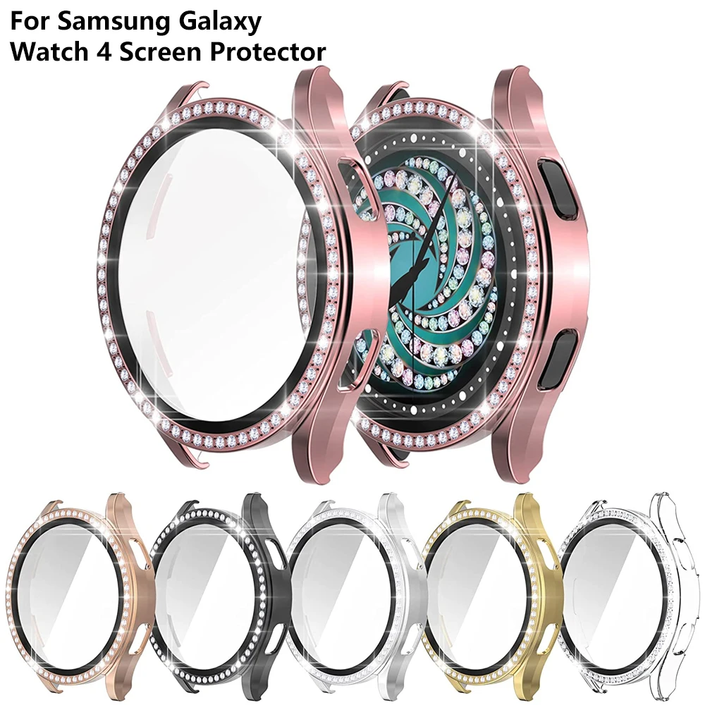 Accessories For Galaxy Watch 5 - Vidrio + funda para Samsung Galaxy