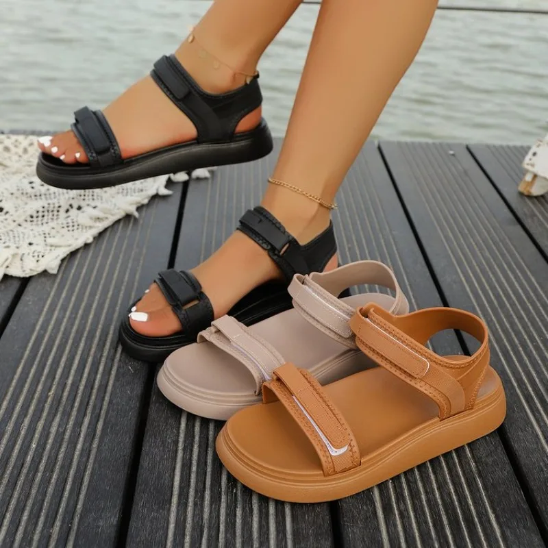 Sport Loop Strap - Sandalias Deportivas para Mujer con Doble
