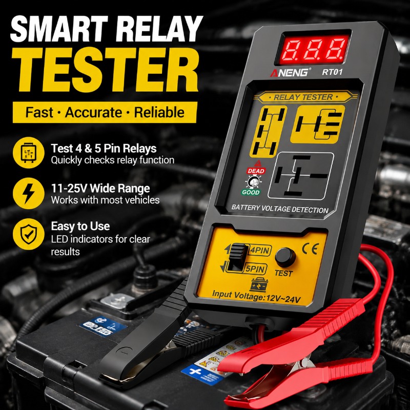 Smartwatch Universal - Probador de Relés Automotrices de 12V