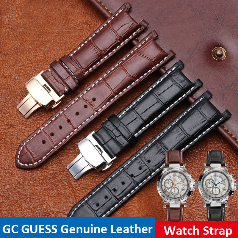 Smartwatch Guess - Correa de reloj de cuero con
