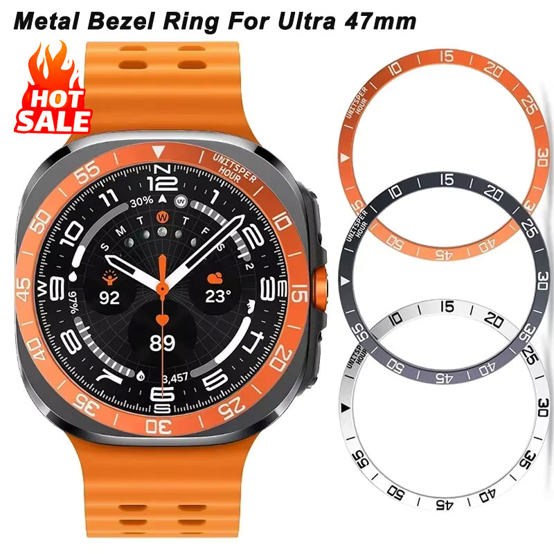 Samsung Smartwatch Ultra Accessories - Funda de anillo de bisel de