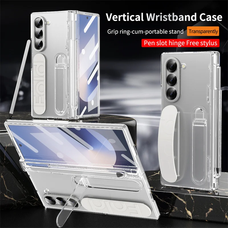 Screen Protector Film - Funda de teléfono con bisagra y
