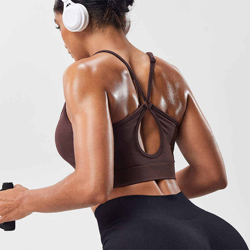 Rugged Sport Strap - Sujetador deportivo para mujer con espalda