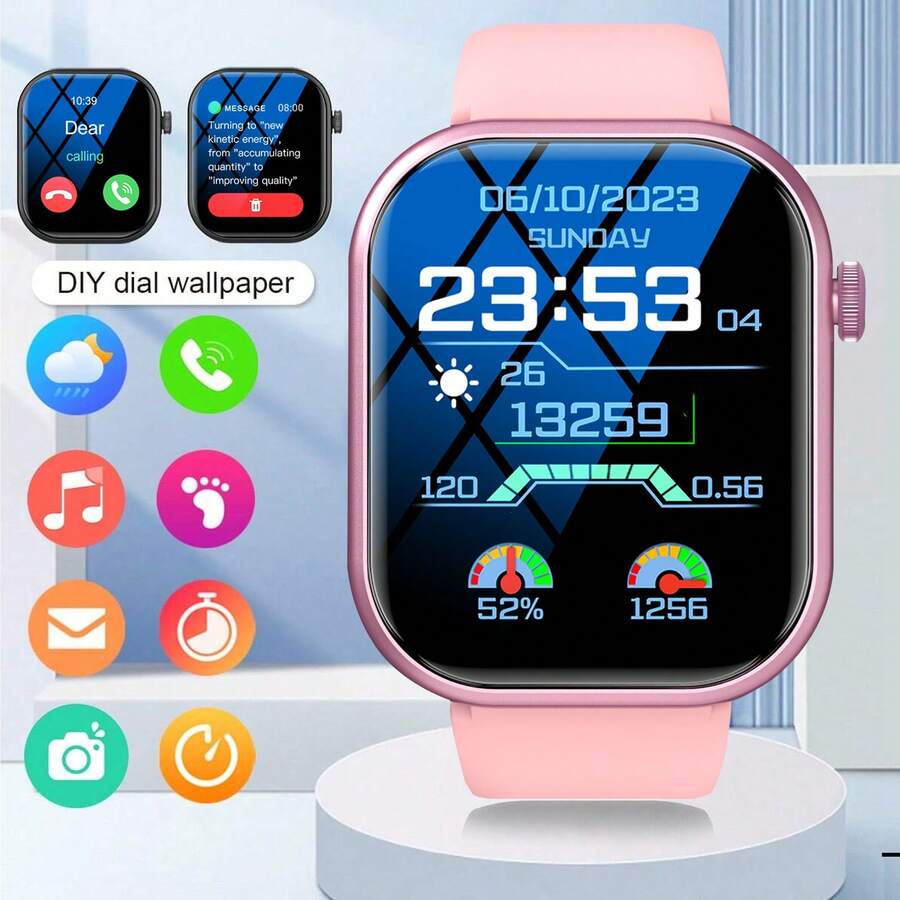 Smartwatch Touch - Reloj inteligente, llamadas inalámbricas, modo multideportivo,