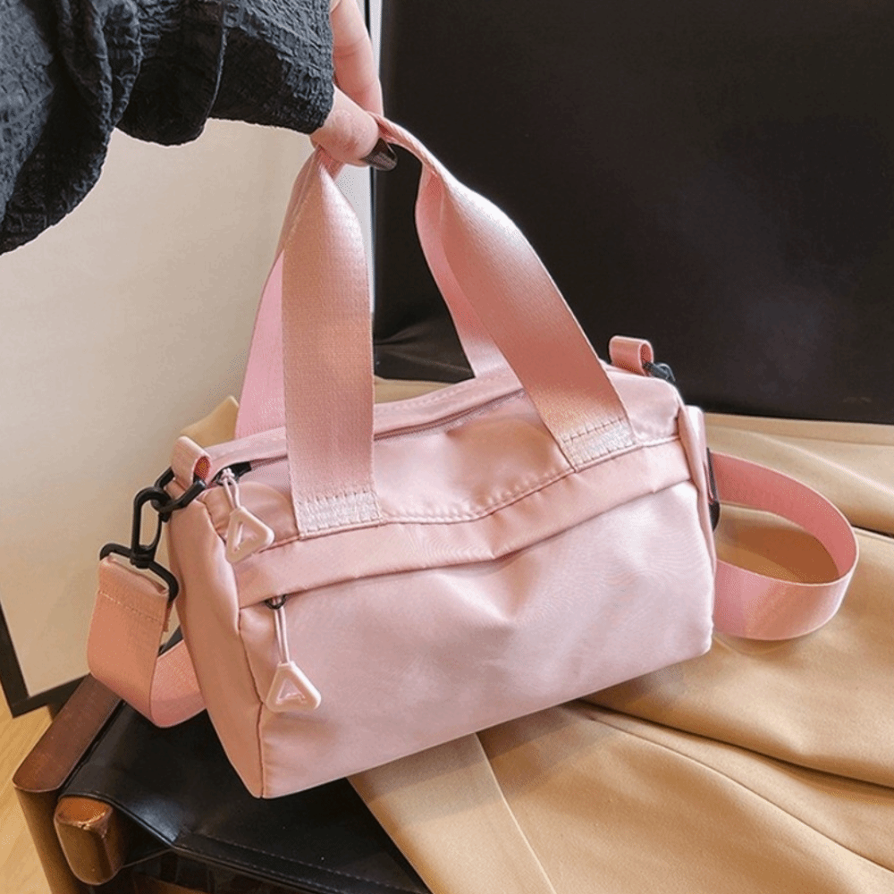 Bolso cruzado de nailon con co - Rugged Sport Strap reseña y precio