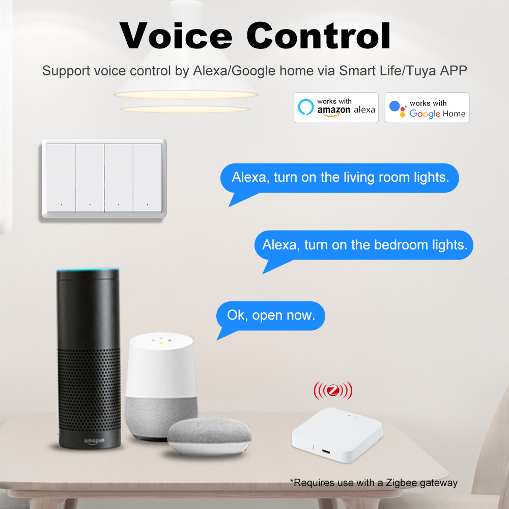 Interruptor inteligente Zigbee - Smart Accessories reseña y precio