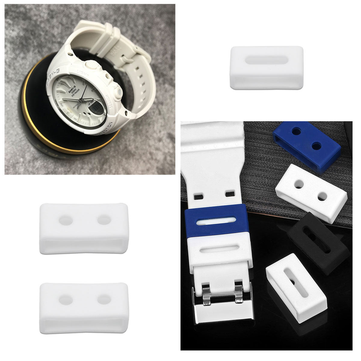 3 piezas de anillos de silicon - Silicone Band Replacement reseña y precio