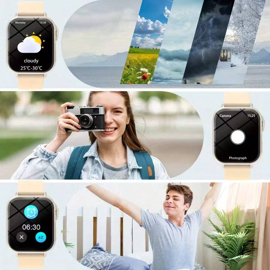 Reloj Inteligente 2025 con Pan - Smartwatch Touch reseña y precio