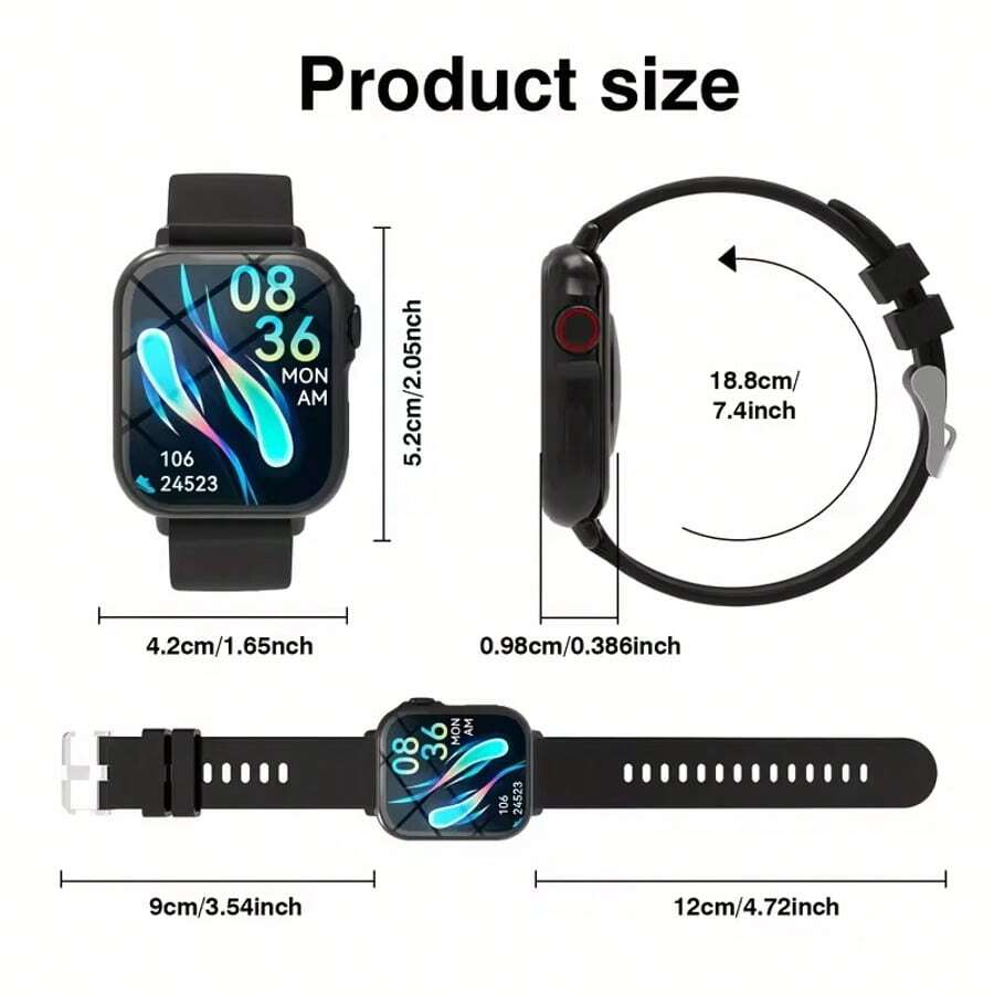 Reloj Inteligente 2025 con Pan - Smartwatch Touch reseña y precio