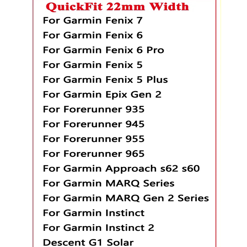 Para Garmin Forerunner 945/935 - Silicone Band Replacement reseña y precio