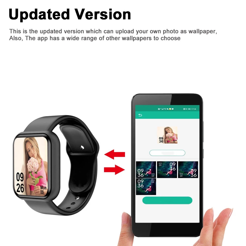 Reloj inteligente para hombres - Silicone Band Replacement reseña y precio