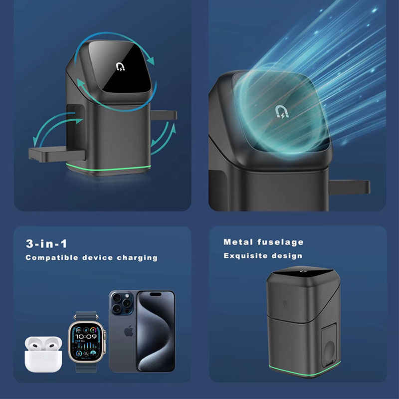 Praiser 25W Qi2 plegable tácti - Smartwatch Touch reseña y precio