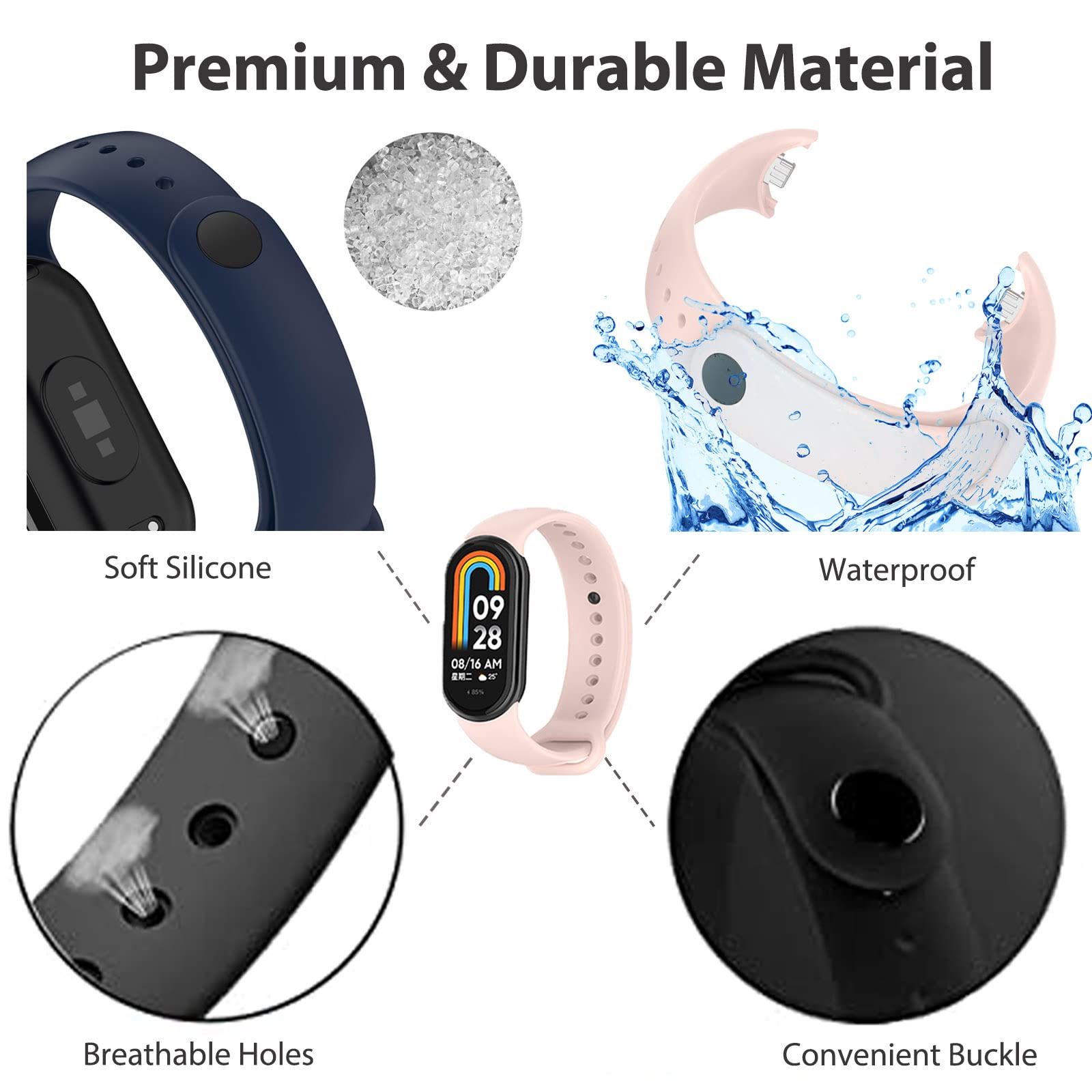 Correa de silicona para Xiaomi - Sport Loop Strap reseña y precio
