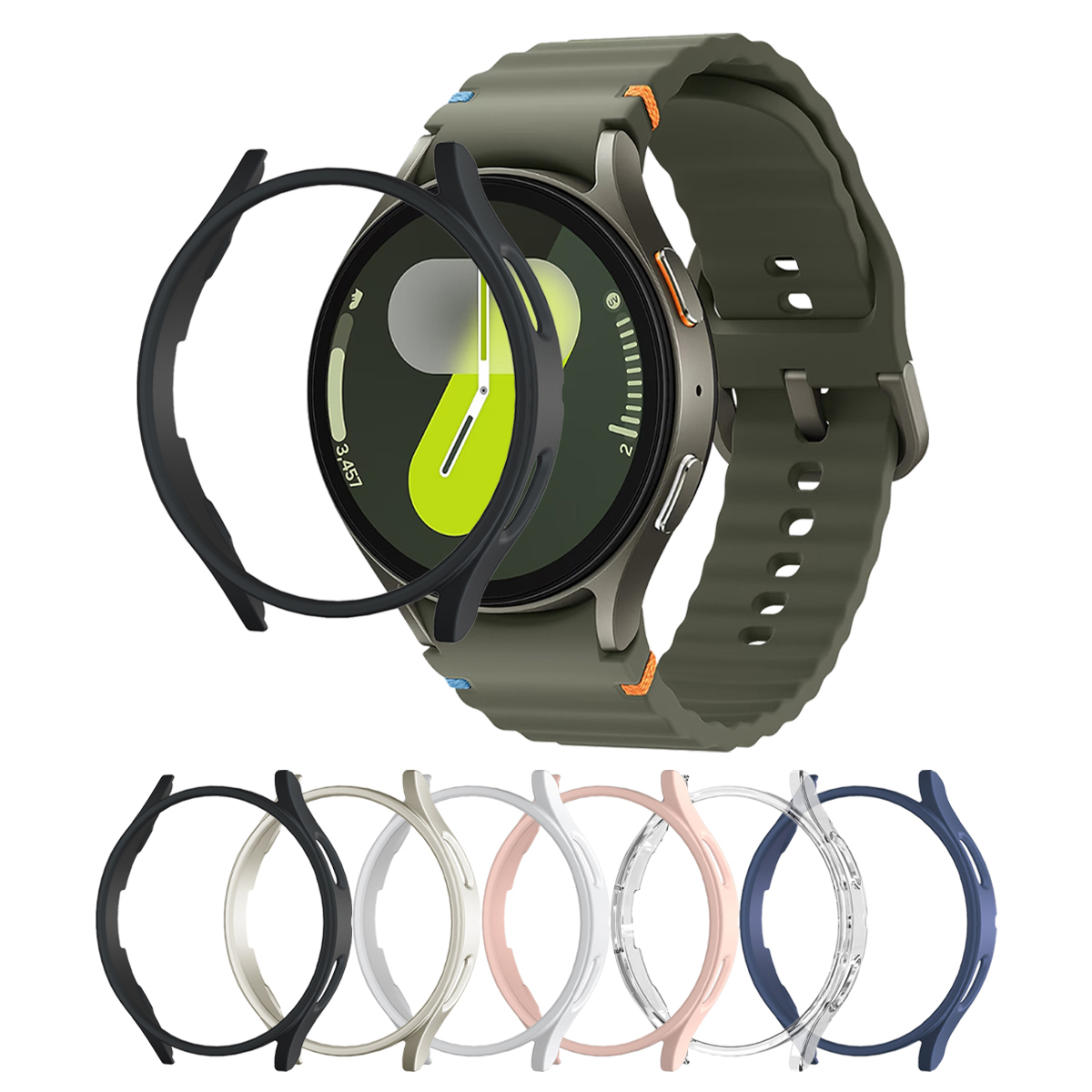 Carcasa de reloj tipo PC para  - Accessories For Galaxy Watch 5 reseña y precio