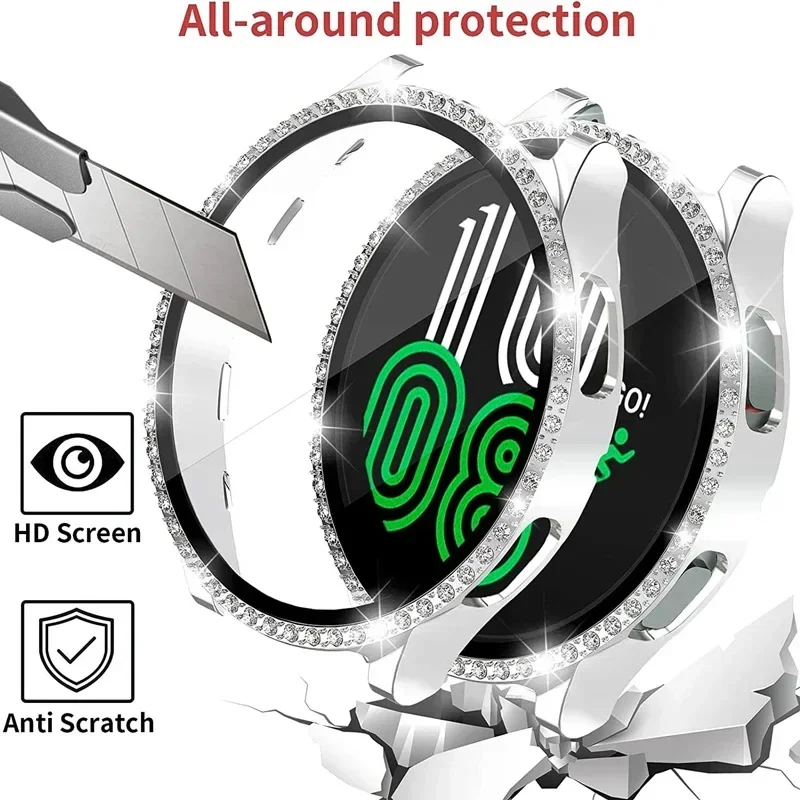 Funda ostentosa + pulsera para - Accessories For Galaxy Watch 5 reseña y precio