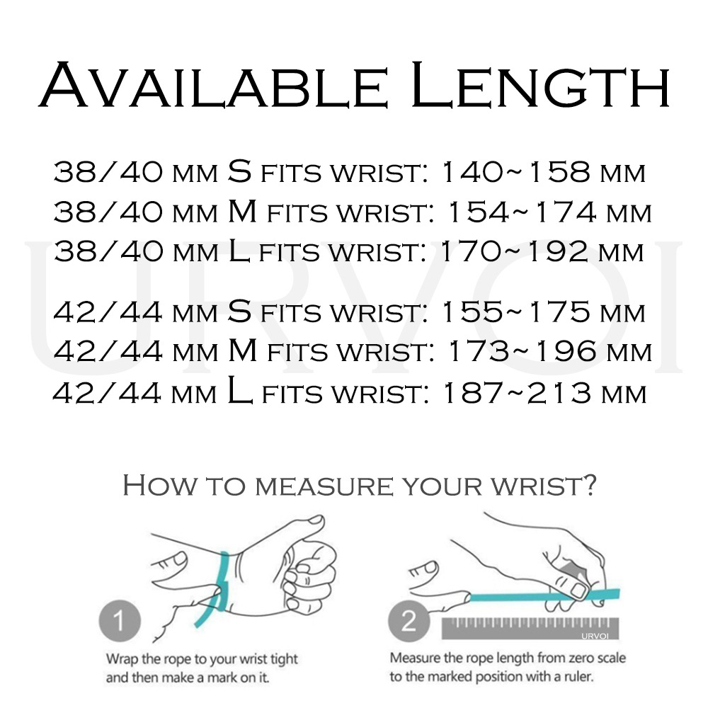 Bucle de silicona URVOI para A - Solo Loop Strap reseña y precio
