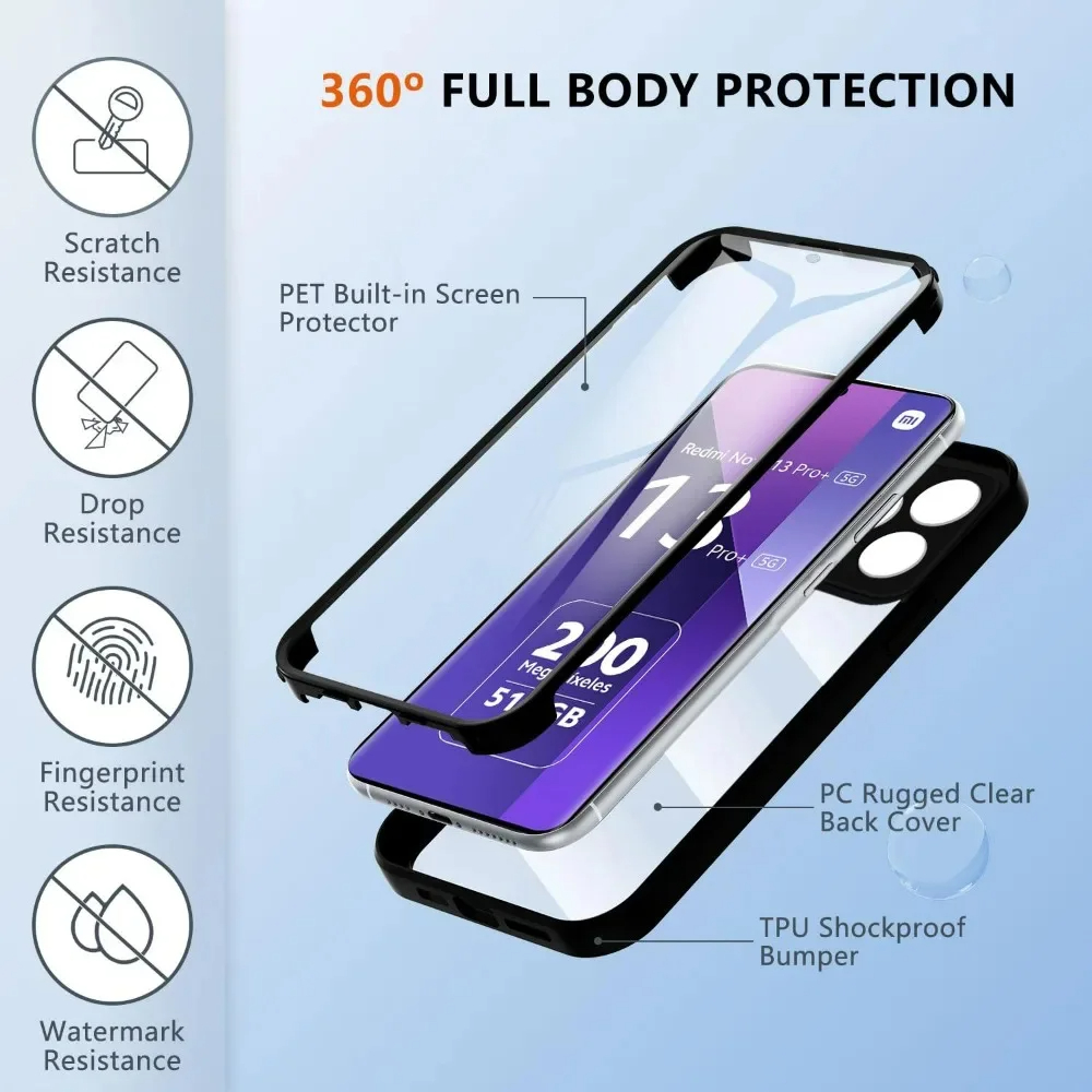 Para Redmi Note 13 14 Pro Plus - Screen Protector Film reseña y precio