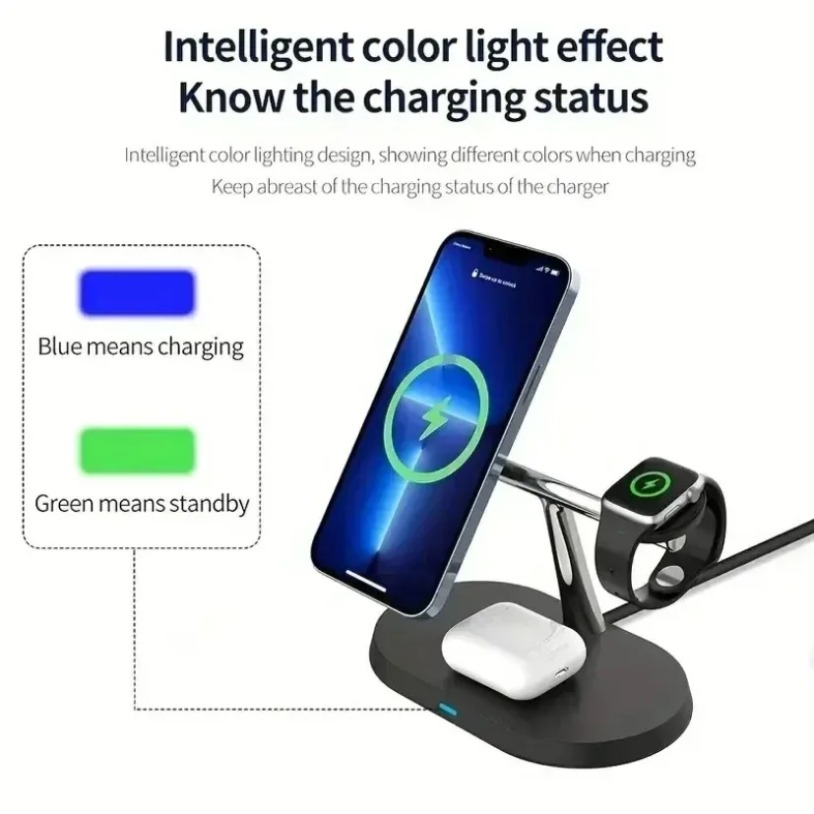 Base de Carga Inalámbrica Magn - Wireless Charger Watch reseña y precio