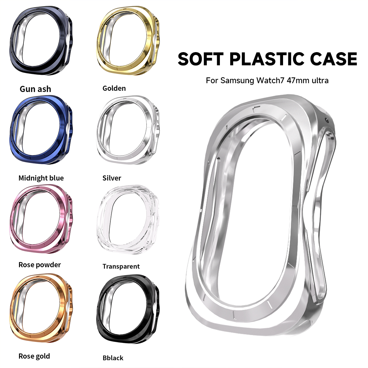 Funda para Samsung Galaxy Watc - Samsung Smartwatch Ultra Accessories reseña y precio
