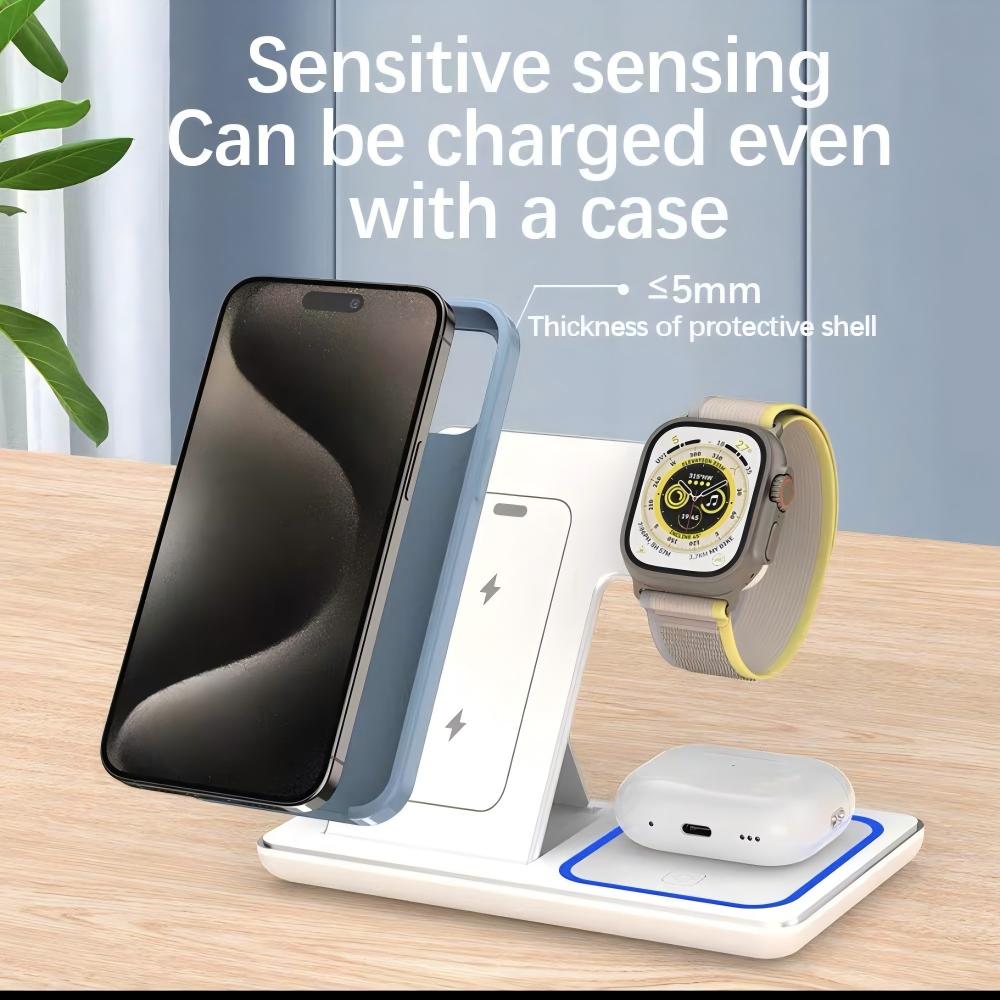 Soporte de carga inalámbrico 3 - Wireless Charger Watch reseña y precio