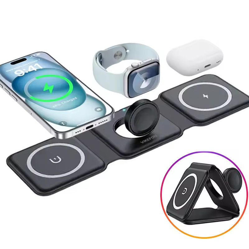 Cargador inalámbrico plegable  - Wireless Charger Watch reseña y precio