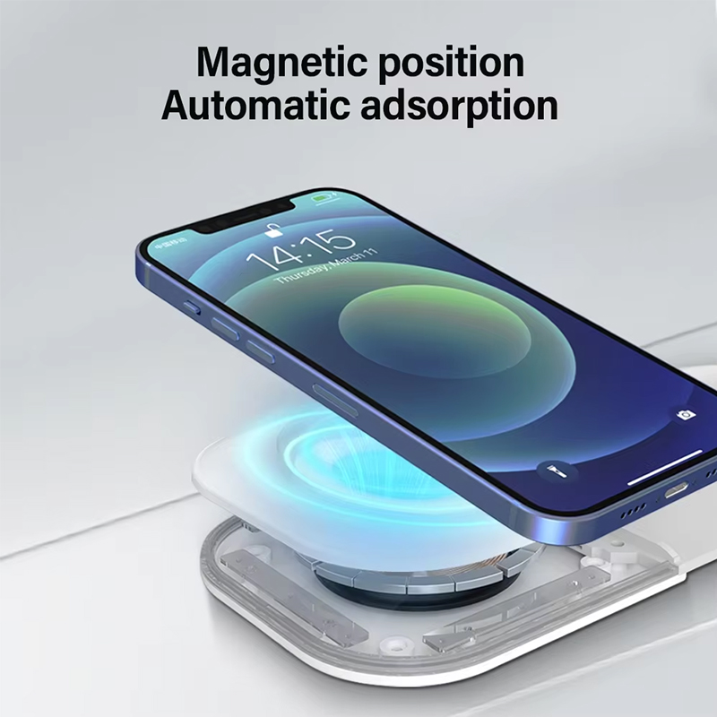Estación de Carga Magnética Pl - Wireless Charger Watch reseña y precio