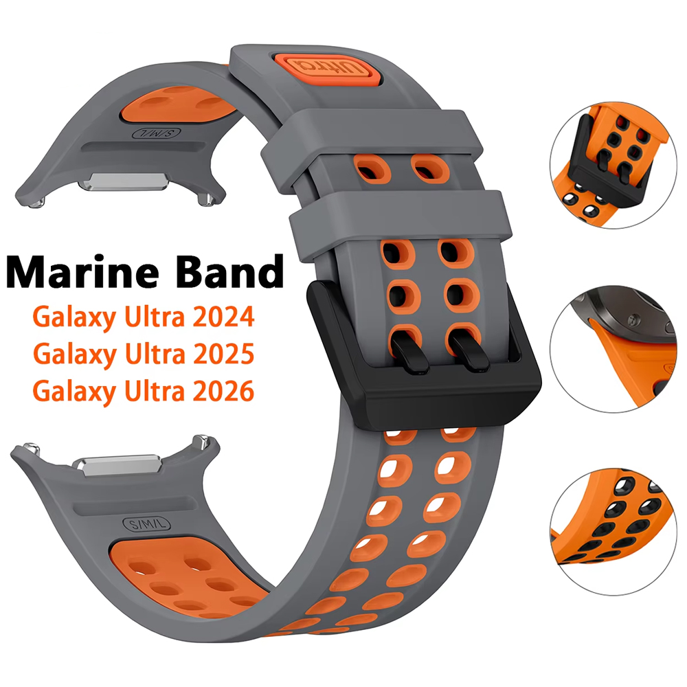 Correa de silicona para Samsun - Samsung Smartwatch Ultra Accessories reseña y precio