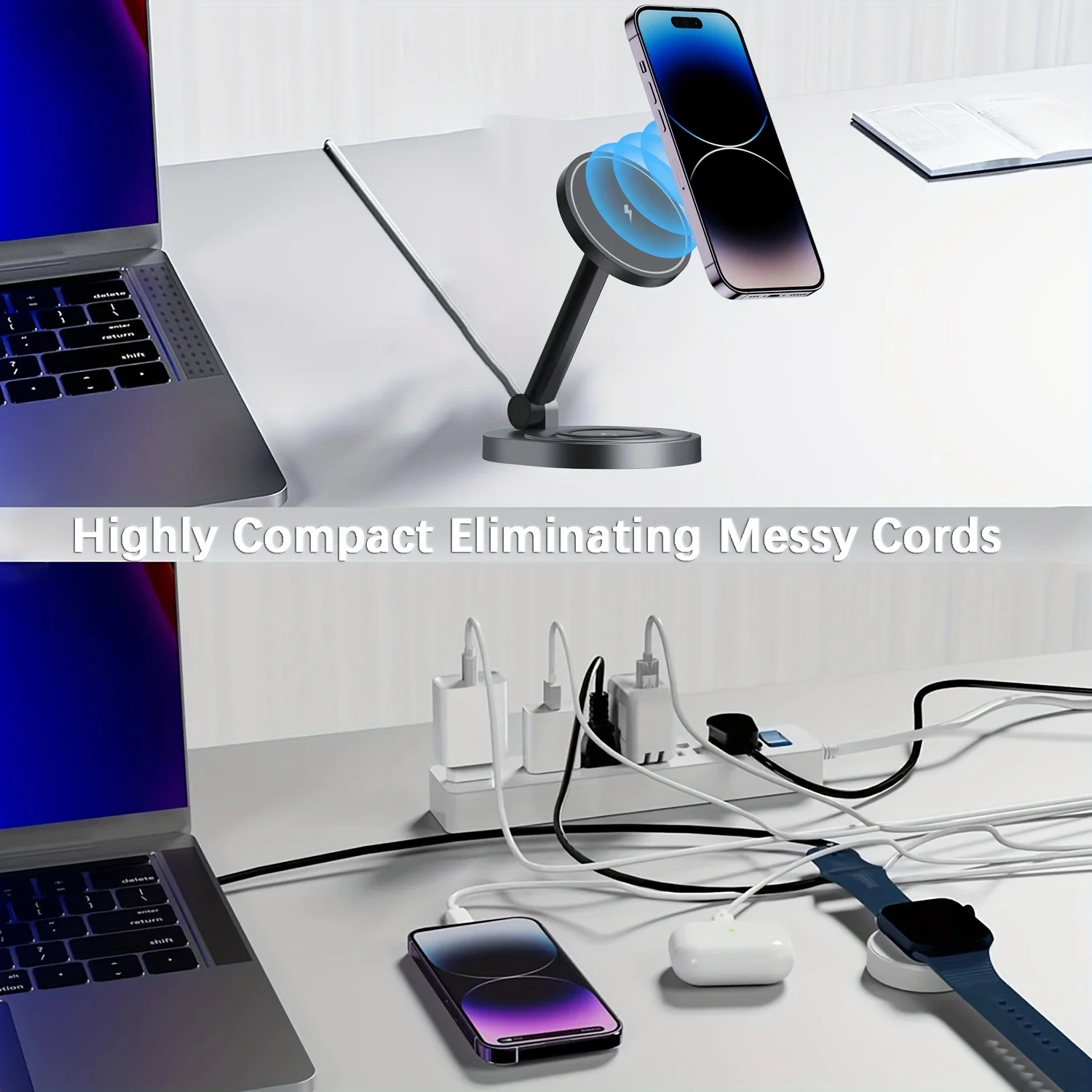 Soporte de cargador inalámbric - Wireless Charger Watch reseña y precio