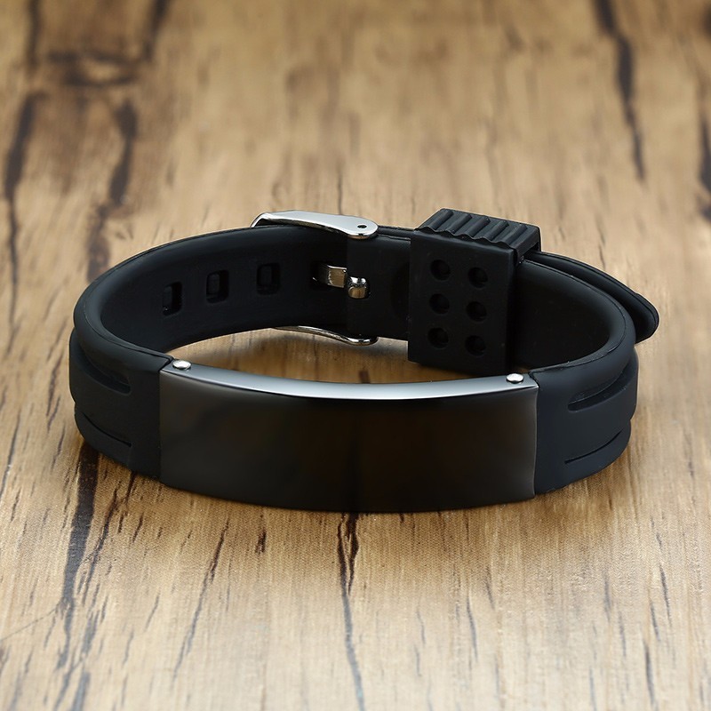 Pulsera de silicona personaliz - Silicone Band Replacement reseña y precio