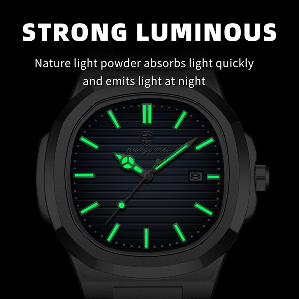 Reloj cuadrado PAAZOMU para ho - Smartwatch Nexus reseña y precio