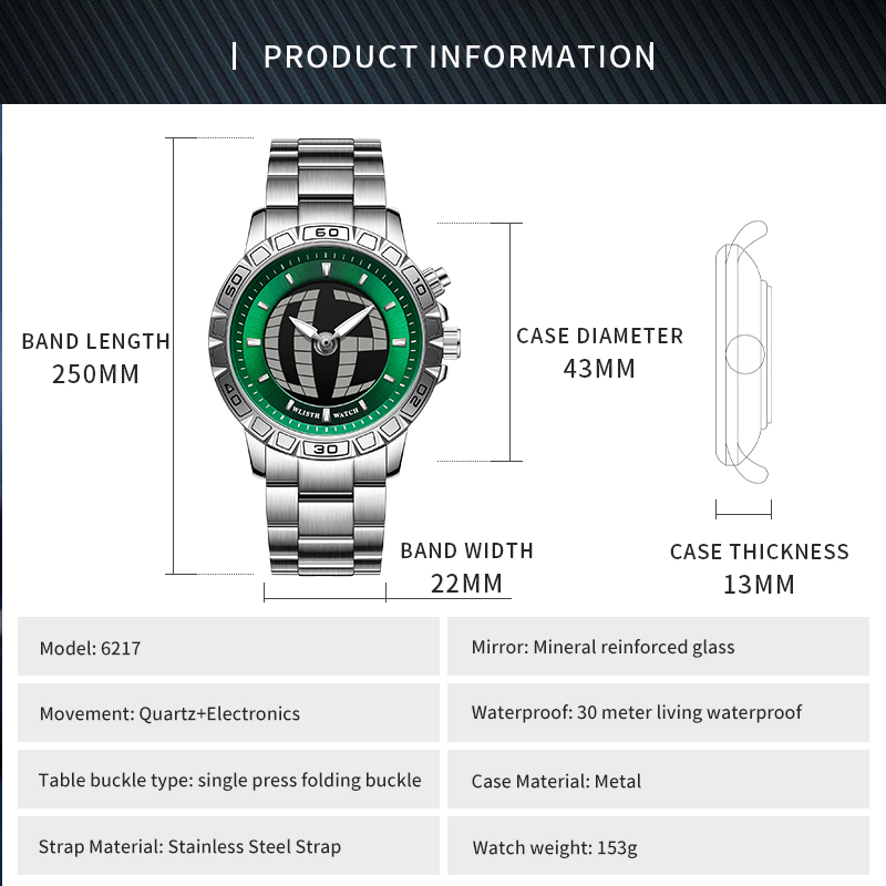 Reloj de lujo para hombre de n - Smartwatch Touch reseña y precio