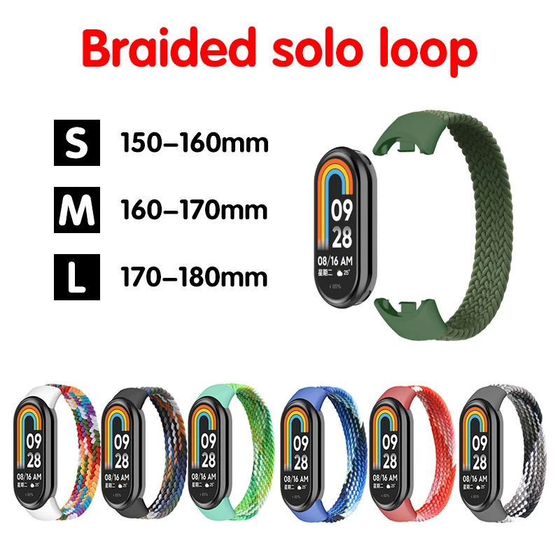 Correa para Mi band 7 8 6 5 pu - Solo Loop Strap reseña y precio